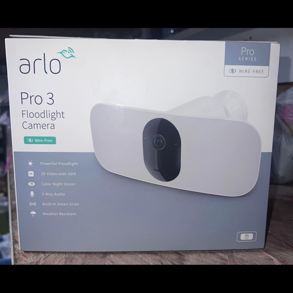 Never used Arlo security camera